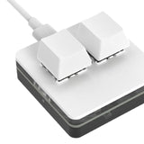Maxbell Copy and Paste 2 Key Keyboard USB Mini Keyboard 2 Keys for Audio Programming