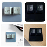 Maxbell 2 Keys Copy Paste Keyboard RGB 2 Key Gaming Keyboard for Macros Rhythm Games