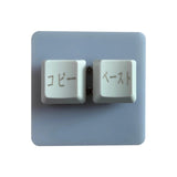 Maxbell 2 Keys Copy Paste Keyboard RGB 2 Key Gaming Keyboard for Macros Rhythm Games