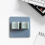 Maxbell 2 Keys Copy Paste Keyboard RGB 2 Key Gaming Keyboard for Macros Rhythm Games