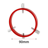 Maxbell Telescope Finding Scope Mounting Ring Accessories for Astronomical Telescope Diameter 90mm