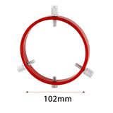 Maxbell Telescope Finding Scope Mounting Ring Accessories for Astronomical Telescope Diameter 102mm