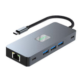 Maxbell USB 3.0 Hub PD100W Audio Output PC Accessories Stable Laptop Docking Station