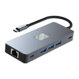 Maxbell USB 3.0 Hub PD100W Audio Output PC Accessories Stable Laptop Docking Station