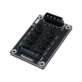 Maxbell Computer Case Cooling Fans Hub 4Pin 3Pin Practical 12V PC Chassis Cooling PWM