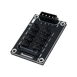 Maxbell Computer Case Cooling Fans Hub 4Pin 3Pin Practical 12V PC Chassis Cooling PWM