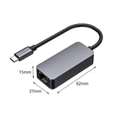 Maxbell Ethernet Adapter Adapter Network Hub for Videos Space Saving Professional