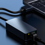 Maxbell Ethernet Adapter Adapter Network Hub for Videos Space Saving Professional