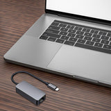 Maxbell Ethernet Adapter Adapter Network Hub for Videos Space Saving Professional