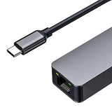 Maxbell Ethernet Adapter Adapter Network Hub for Videos Space Saving Professional