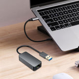 Maxbell Ethernet Adapter Adapter Network Hub for Videos Space Saving Professional