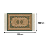 Maxbell Mouse Mat Rug Mouse Pad Mousepad Boho Cup Rug for Gaming Kitchen Table Decor 22cmx18cmx0.2cm Style A