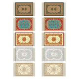 Maxbell Mouse Mat Rug Mouse Pad Mousepad Boho Cup Rug for Gaming Kitchen Table Decor 22cmx18cmx0.2cm Style A