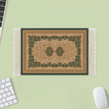 Maxbell Mouse Mat Rug Mouse Pad Mousepad Boho Cup Rug for Gaming Kitchen Table Decor 22cmx18cmx0.2cm Style A