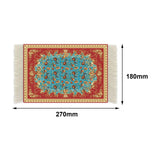 Maxbell Mouse Mat Rug Mouse Pad Mousepad Boho Cup Rug for Gaming Kitchen Table Decor 27cmx18cmx0.2cm Style B