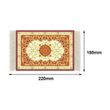 Maxbell Mouse Mat Rug Mouse Pad Mousepad Boho Cup Rug for Gaming Kitchen Table Decor 22cmx18cmx0.2cm Style C