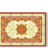 Maxbell Mouse Mat Rug Mouse Pad Mousepad Boho Cup Rug for Gaming Kitchen Table Decor 27cmx18cmx0.2cm Style C