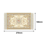 Maxbell Mouse Mat Rug Mouse Pad Mousepad Boho Cup Rug for Gaming Kitchen Table Decor 27cmx18cmx0.2cm Style E