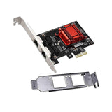 Maxbell Dual-port PCIe Gigabit Network Card 1000M for Freebsd Windows Window Server 1000M
