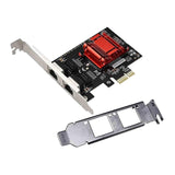 Maxbell Dual-port PCIe Gigabit Network Card 1000M for Freebsd Windows Window Server 1000M
