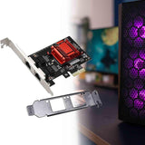 Maxbell Dual-port PCIe Gigabit Network Card 1000M for Freebsd Windows Window Server 1000M