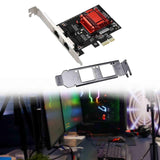 Maxbell Dual-port PCIe Gigabit Network Card 1000M for Freebsd Windows Window Server 1000M