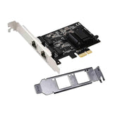 Maxbell Dual-port PCIe Gigabit Network Card 1000M for Freebsd Windows Window Server 2.5G