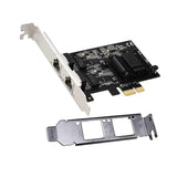 Maxbell Dual-port PCIe Gigabit Network Card 1000M for Freebsd Windows Window Server 2.5G