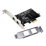 Maxbell Dual-port PCIe Gigabit Network Card 1000M for Freebsd Windows Window Server 2.5G