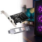 Maxbell Dual-port PCIe Gigabit Network Card 1000M for Freebsd Windows Window Server 2.5G