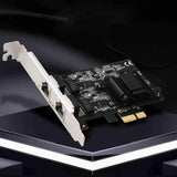 Maxbell Dual-port PCIe Gigabit Network Card 1000M for Freebsd Windows Window Server 2.5G