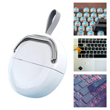 Maxbell Keyboard Cleaner Set Electronic Cleaner Set for Camera Lens Keyboard Monitor White