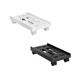 Maxbell Mobile CPU Stand Desktop Stand Sturdy Protective Durable Under Desk PC Tower White