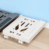 Maxbell Mobile CPU Stand Desktop Stand Sturdy Protective Durable Under Desk PC Tower White