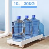 Maxbell Mobile CPU Stand Desktop Stand Sturdy Protective Durable Under Desk PC Tower White