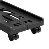 Maxbell Mobile CPU Stand Desktop Stand Sturdy Protective Durable Under Desk PC Tower Black