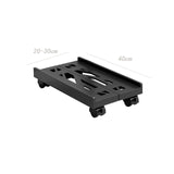 Maxbell Mobile CPU Stand Desktop Stand Sturdy Protective Durable Under Desk PC Tower Black