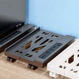 Maxbell Mobile CPU Stand Desktop Stand Sturdy Protective Durable Under Desk PC Tower Black