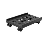 Maxbell Mobile CPU Stand Desktop Stand Sturdy Protective Durable Under Desk PC Tower Black