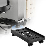Maxbell Mobile CPU Stand Desktop Stand Sturdy Protective Durable Under Desk PC Tower Black