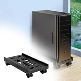 Maxbell Mobile CPU Stand Desktop Stand Sturdy Protective Durable Under Desk PC Tower Black