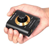 Maxbell Sound Card PC cm6642 DAC 24Bit/192KHz USB to 3.5mm 6.35mm Audio Jack Adapter