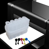 Maxbell DIY Continuous Ink Supply System 5 Color Ink Kits for Inkjet Printer Replaces