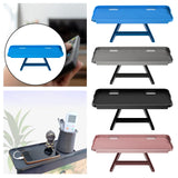 Maxbell TV Top Shelf Stable Monitor Top Shelf for Cellphone Stand Router Media Boxes Blue