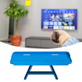 Maxbell TV Top Shelf Stable Monitor Top Shelf for Cellphone Stand Router Media Boxes Blue