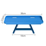 Maxbell TV Top Shelf Stable Monitor Top Shelf for Cellphone Stand Router Media Boxes Blue