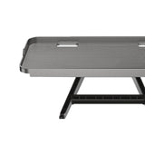 Maxbell TV Top Shelf Stable Monitor Top Shelf for Cellphone Stand Router Media Boxes Grey