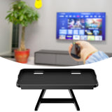 Maxbell TV Top Shelf Stable Monitor Top Shelf for Cellphone Stand Router Media Boxes Black