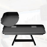 Maxbell TV Top Shelf Stable Monitor Top Shelf for Cellphone Stand Router Media Boxes Black