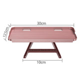 Maxbell TV Top Shelf Stable Monitor Top Shelf for Cellphone Stand Router Media Boxes Rose Gold